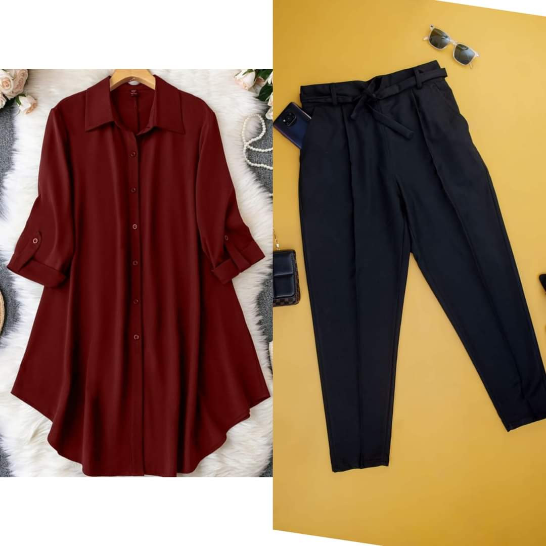 Hit western dress two piece Tops