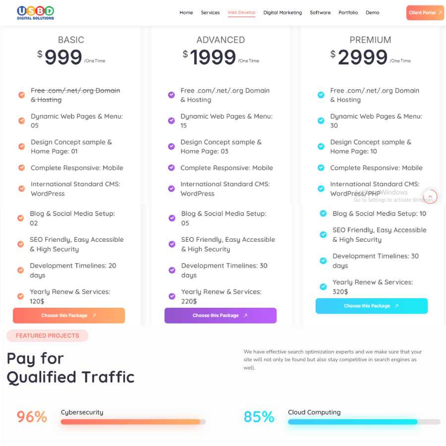 Web Design & Development